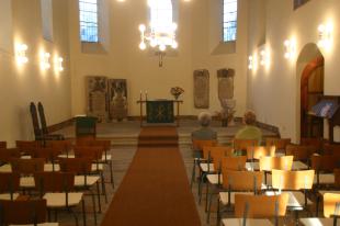 Kirche Drackendorf innen