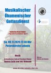 25118 Plakat ökum. musikalische Andacht