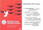 Friedensdekade Plakat 2014