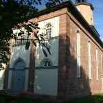 Neue Fassade an der Kirche Rutha